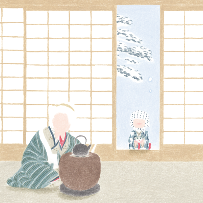 #着色ビフォーアフター 
これとこれをこうです (『そことかしこ』1巻より) 