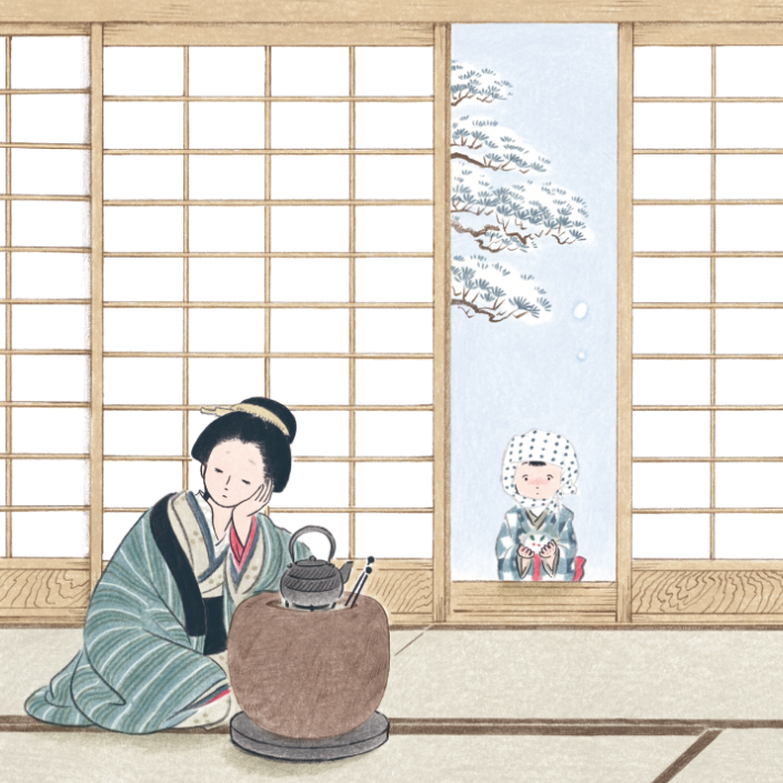 #着色ビフォーアフター 
これとこれをこうです (『そことかしこ』1巻より) 