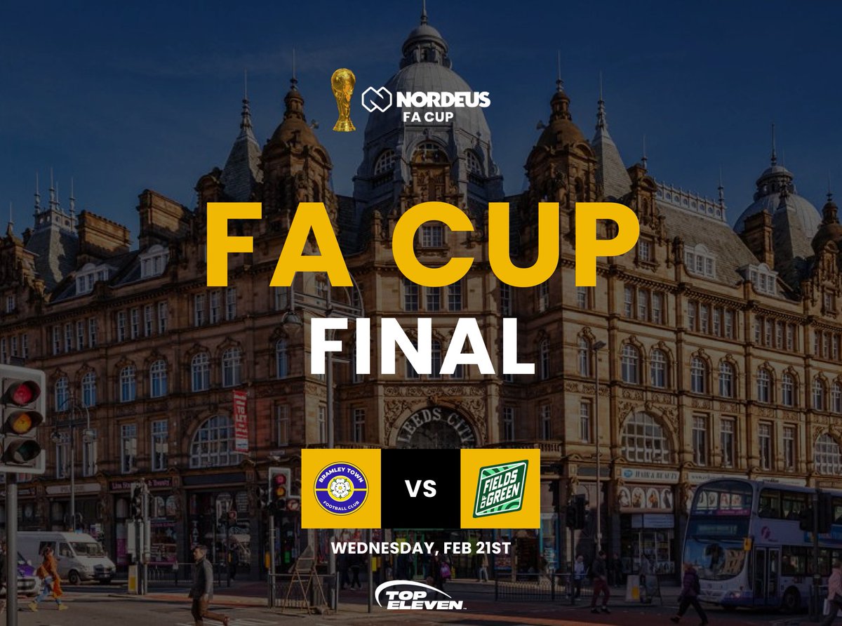 Nordeus FA Cup tweet media