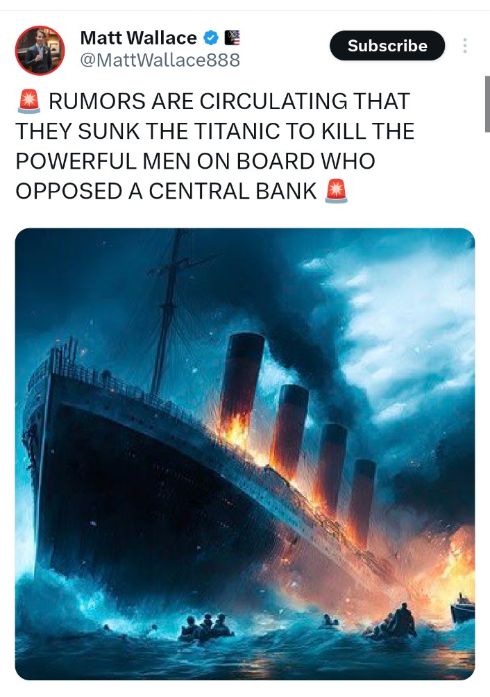 Mystery of Titanic This is true that Titanic was built by JP company This is also