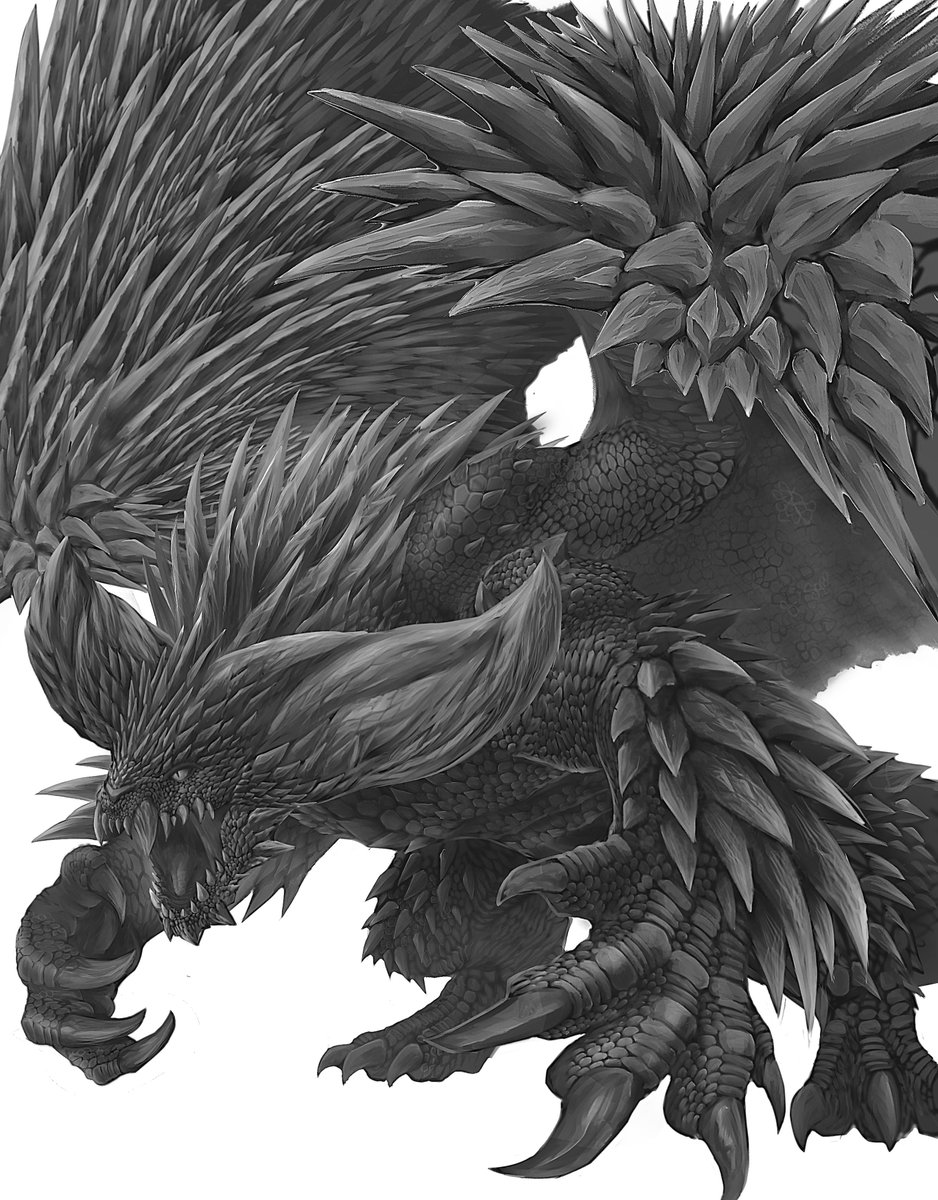 ネルギガンテwip
棘が増えました。
完成見たい人はフォローしてくれ！