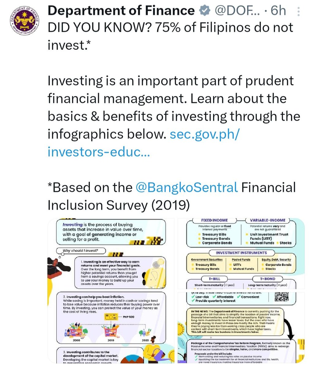 DID YOU KNOW? 70% of Filipino households don't have any savings, and 80% rate themselves poor/borderline?