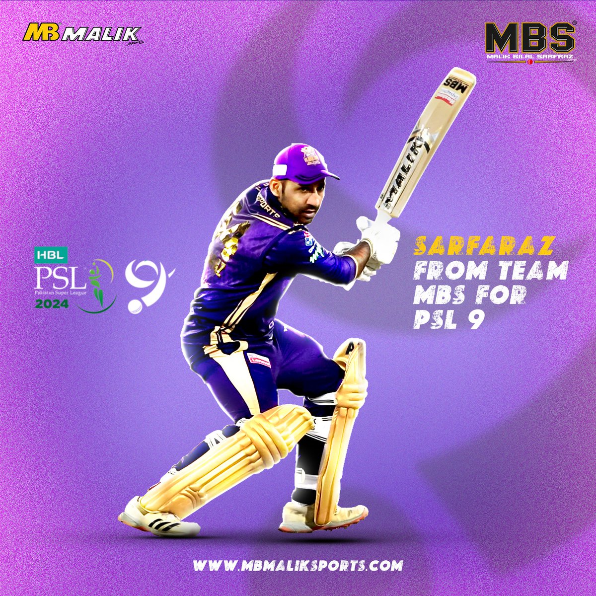 therealmbmalik's tweet photo. Sending our best wishes to Sarfaraz Ahmed! 💥
Lahore Qalandars vs Quetta Gladiators 🏏

#mbs #mbmalik #pakistancricketteam #HBLPSL9 #psl2024 #pslseason9 #cricketworld #cricketlovers #sarfarazahmed #lahoreqalanders #quettagladiators #worldclassedition #pads #gloves #Bats https://t.co/3wiheeU3zH