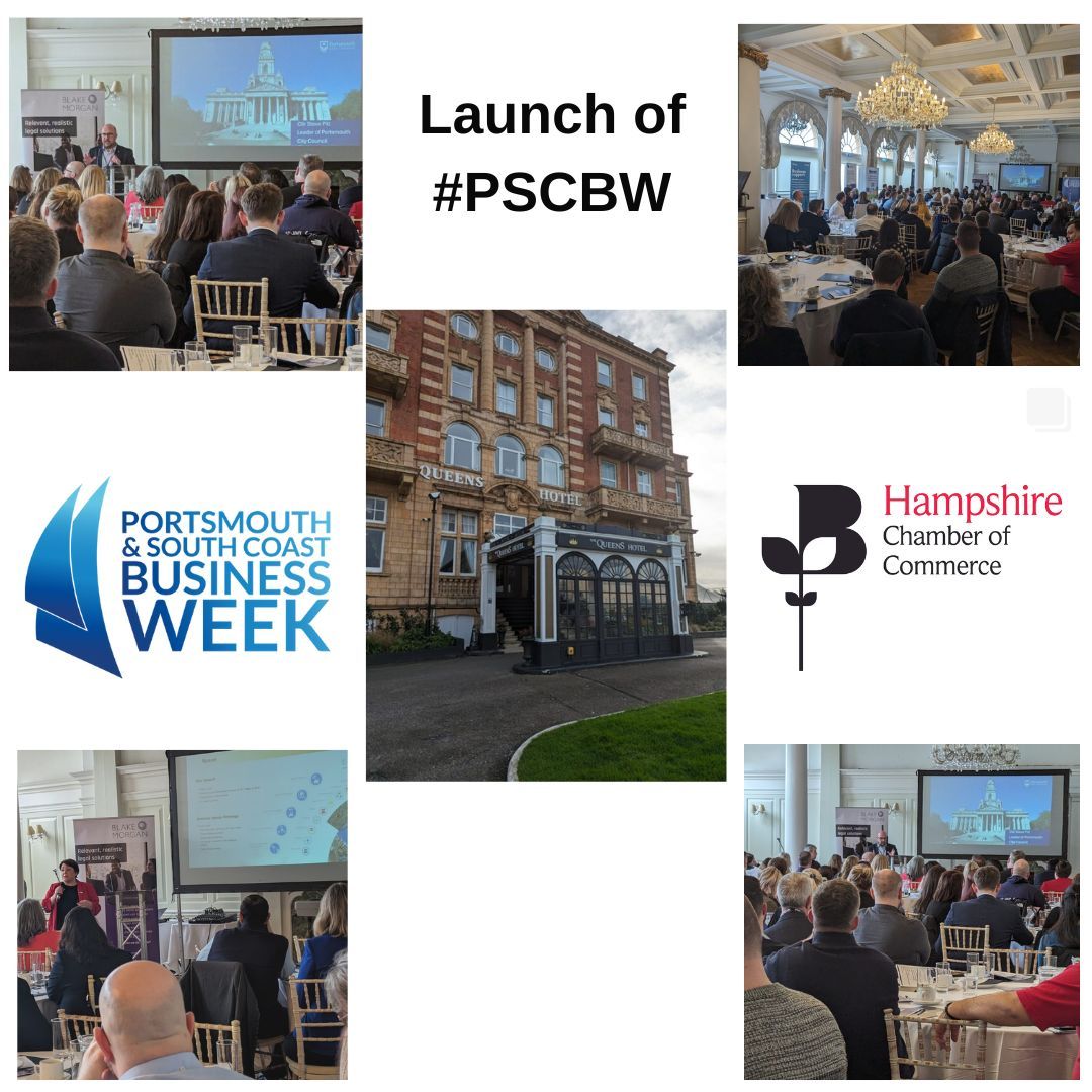 Thanks to everyone who made this launch of #PSCBW happen and to our speakers this morning! Here's to a great week connecting businesses and employers across the region. 🙌 @HotelQueens @portsmouthnews @PortsCreates @FludeProperty @BlakeMorganLLP @newtheatreroyal