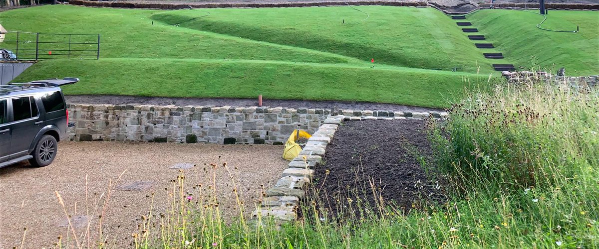 MJAbbottLtd's tweet photo. Throwback to a recent project, when the sun ☀️ was shining! M J Abbott undertook a small landscaping project for a local client in Wiltshire. #earthworks #landscapes #landscapingcontractor #irrigation #turfing https://t.co/miKdbnVtiY