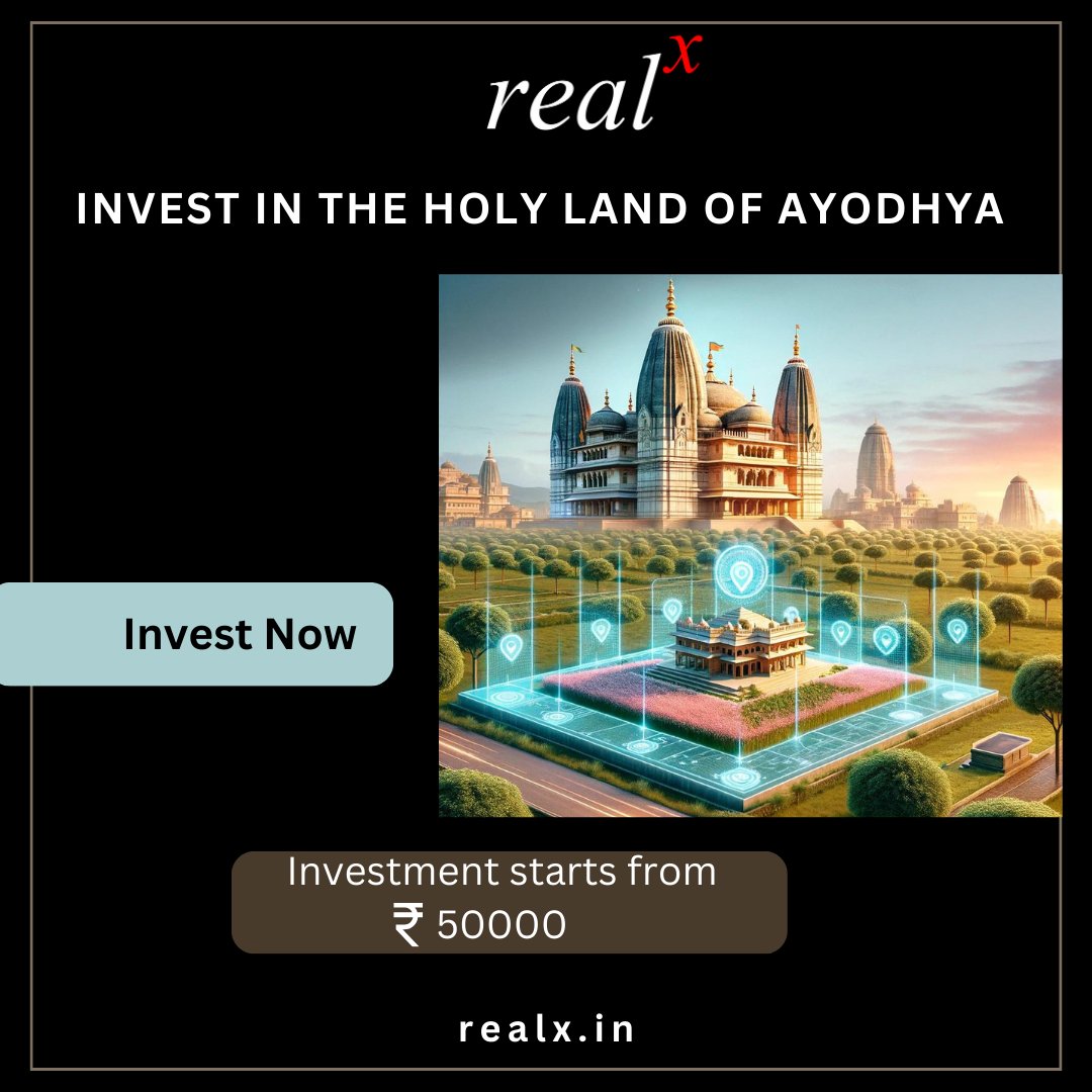 hellorealx's tweet photo. https://t.co/0a4K378NvN

#GrowWithAyodhya #FractionalOwnership https://t.co/RYDi0dPOUZ