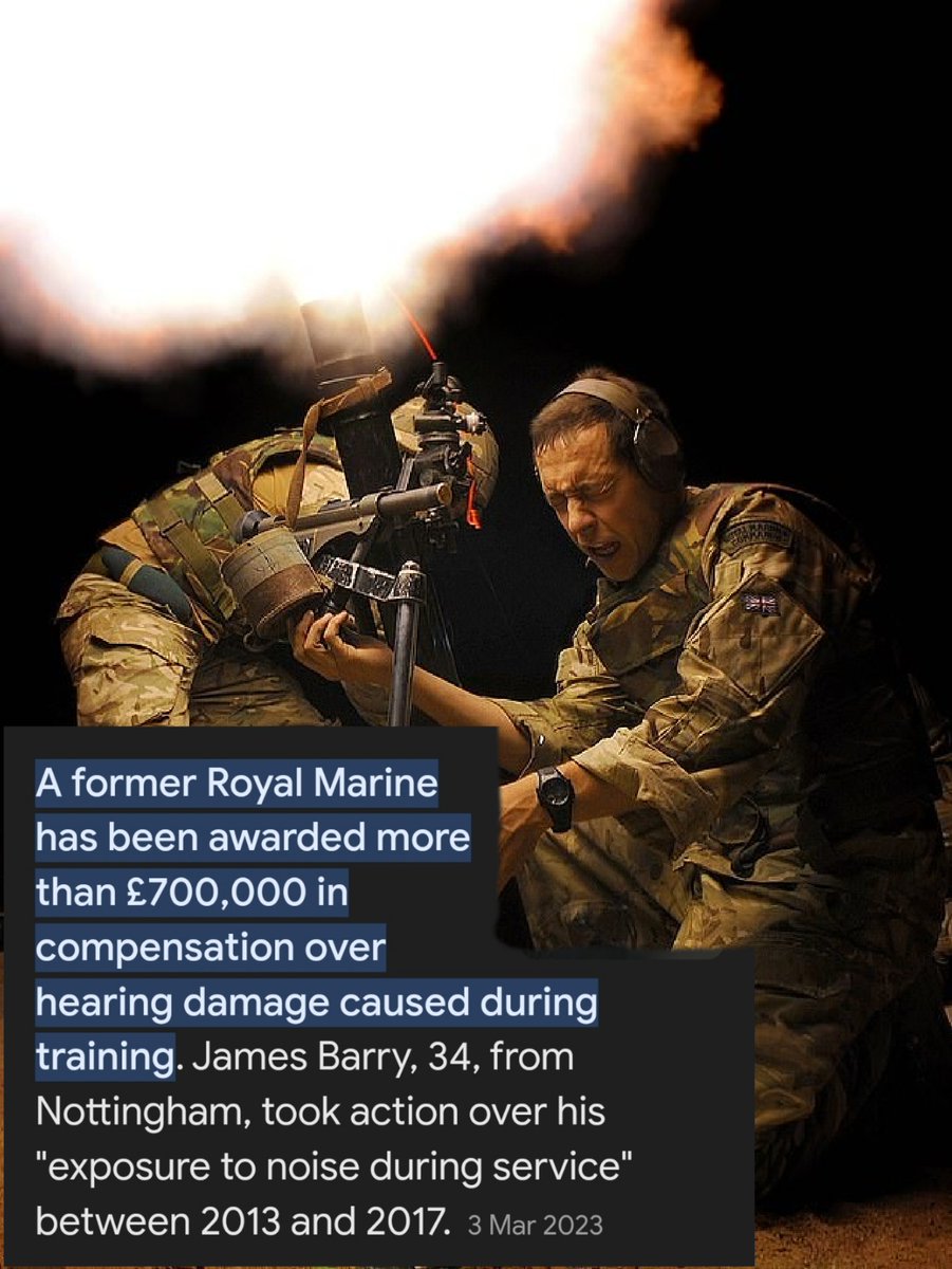 Served in the Forces from 1987 onwards ✅️ Suffering from hearing loss due to service ✅️ Live in the United Kingdom ✅️ No Win, No Fee compensation could be yours. Claim Today - Link Below. bit.ly/MILITARYDEAFNE…