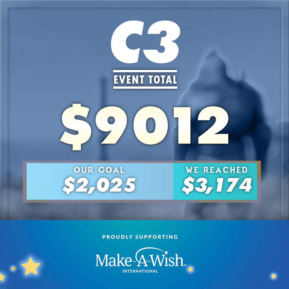 TESRSkyblivion's tweet photo. Together our community can do great things!🫂

Thank you for joining us at C3 this year. Our Skyblivion community raised $3,174 for Make-A-Wish, and as a Bethesda gaming community, we all raised over $9,000 for charity! https://t.co/KwU3ysSE06