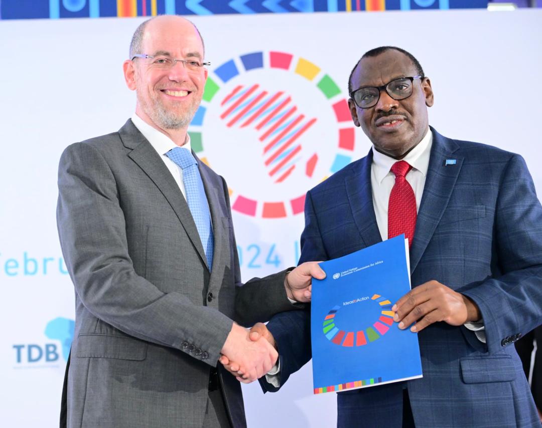 ECA (@eca_official) on Twitter photo At #ABF2024 , <a href="/ClaverGatete/">Claver Gatete</a>, <a href="/ECA_OFFICIAL/">ECA</a> Exec Secretary and <a href="/DoronAvni1/">Doron Avni</a> , <a href="/Google/">Google</a>'s VP Government Affairs & Public Policy sign agreement that will see the two institutions foster and accelerate #DigitalTransformation in Africa. This is in line with the <a href="/_AfricanUnion/">African Union</a> Digital At #ABF2024 , <a href="/ClaverGatete/">Claver Gatete</a>, <a href="/ECA_OFFICIAL/">ECA</a> Exec Secretary and <a href="/DoronAvni1/">Doron Avni</a> , <a href="/Google/">Google</a>'s VP Government Affairs & Public Policy sign agreement that will see the two institutions foster and accelerate #DigitalTransformation in Africa. This is in line with the <a href="/_AfricanUnion/">African Union</a> Digital