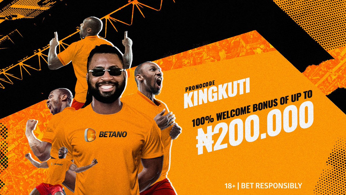 Kingkuti_'s tweet image. Today’s game  on @Betano_Nigeria 🔞  

Code👉👉 betano.ng/mybets/2012387…

Code 👉 ELFPS9C0

You don’t have Betano??? Register now using this link 👇👇

bit.ly/3YU4ZoR

Promo Code👉 KingKuti 

PLAY RESPONSIBLE