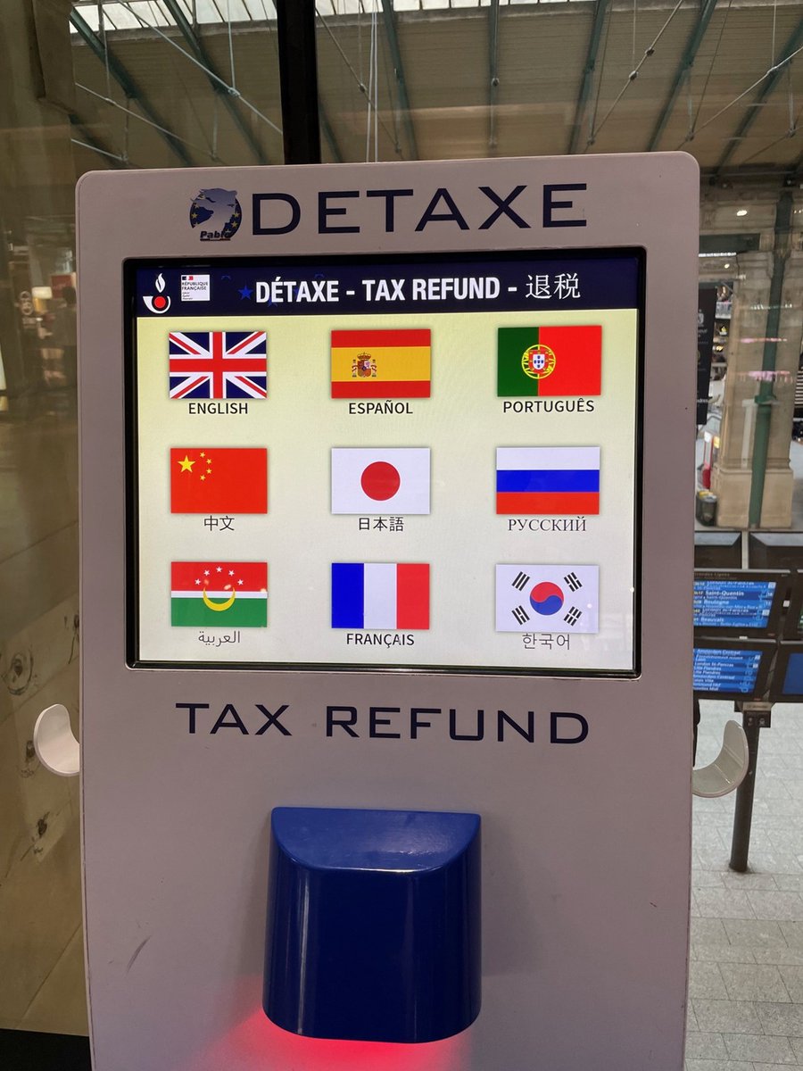 Found <a href="/eurostarfr/">Eurostar France</a> probably the top 9 Languages in the world ? 
<a href="/EurostarUK/">Eurostar UK</a>