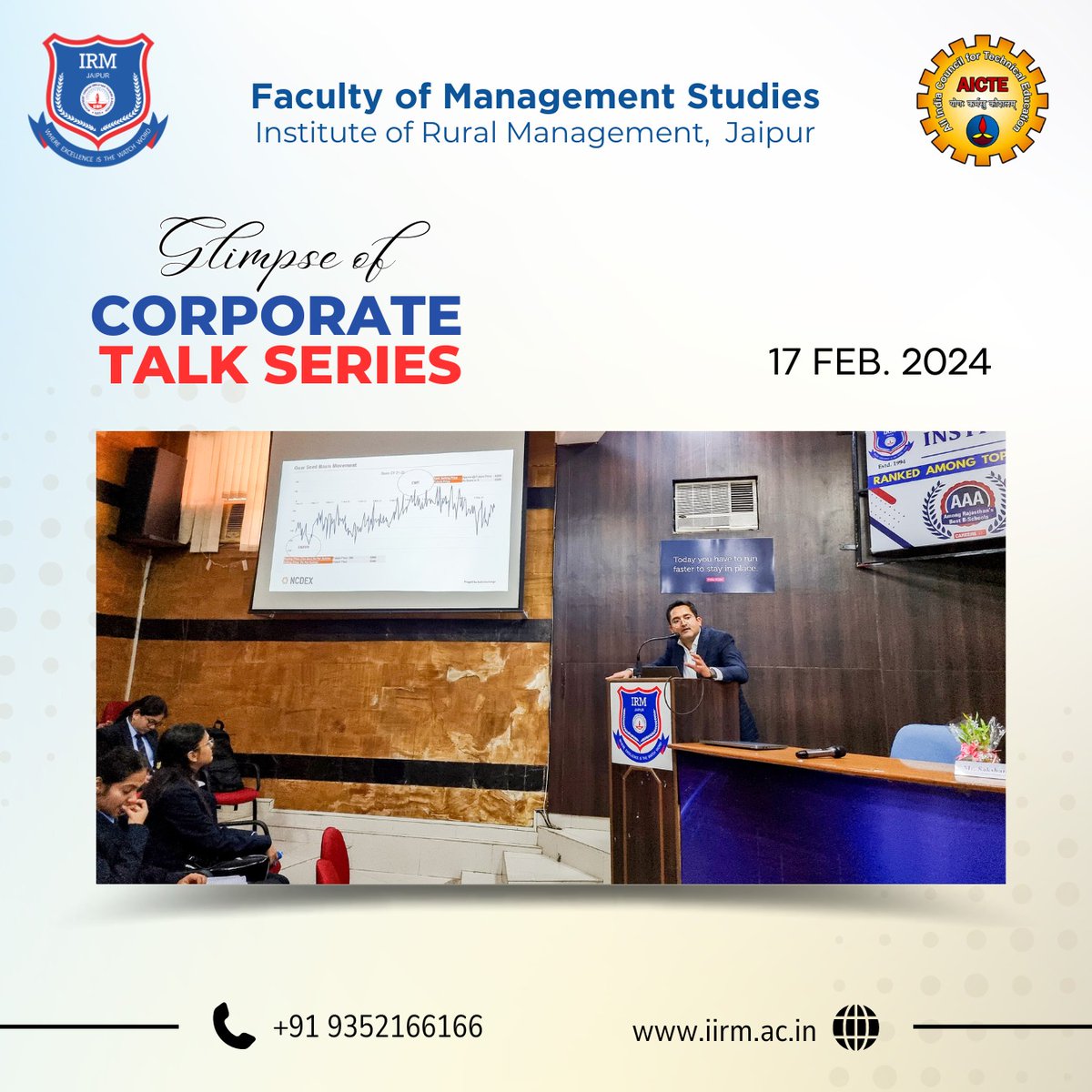fmsirm's tweet image. Discovering the world of commodity derivatives was mind-blowing!  Thanks to NCDEX experts for breaking down complex stuff like arbitration and hedging. Learning how it all works in the real world was eye-opening! #MarketWisdom #NCDEXTalks #LearningCurve"#iirm#jaipuriirm