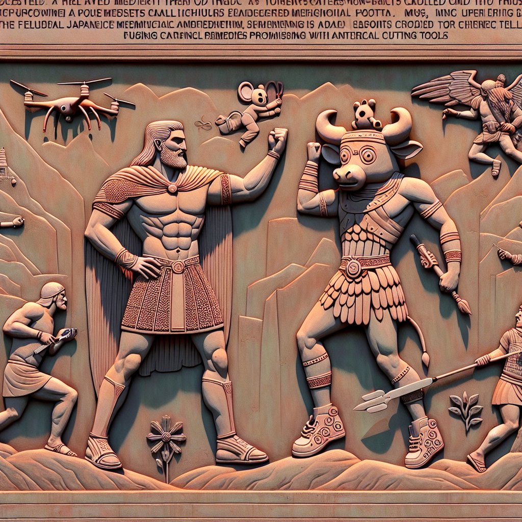 Gilgamesh refuses the advances of Ishtar leading to her rage and unleashing the Bull of Heaven upon the land of Uruk. (c. 2100 BCE) #Mesopotamia #EpicShowdown #ModernMythology #AncientAliens