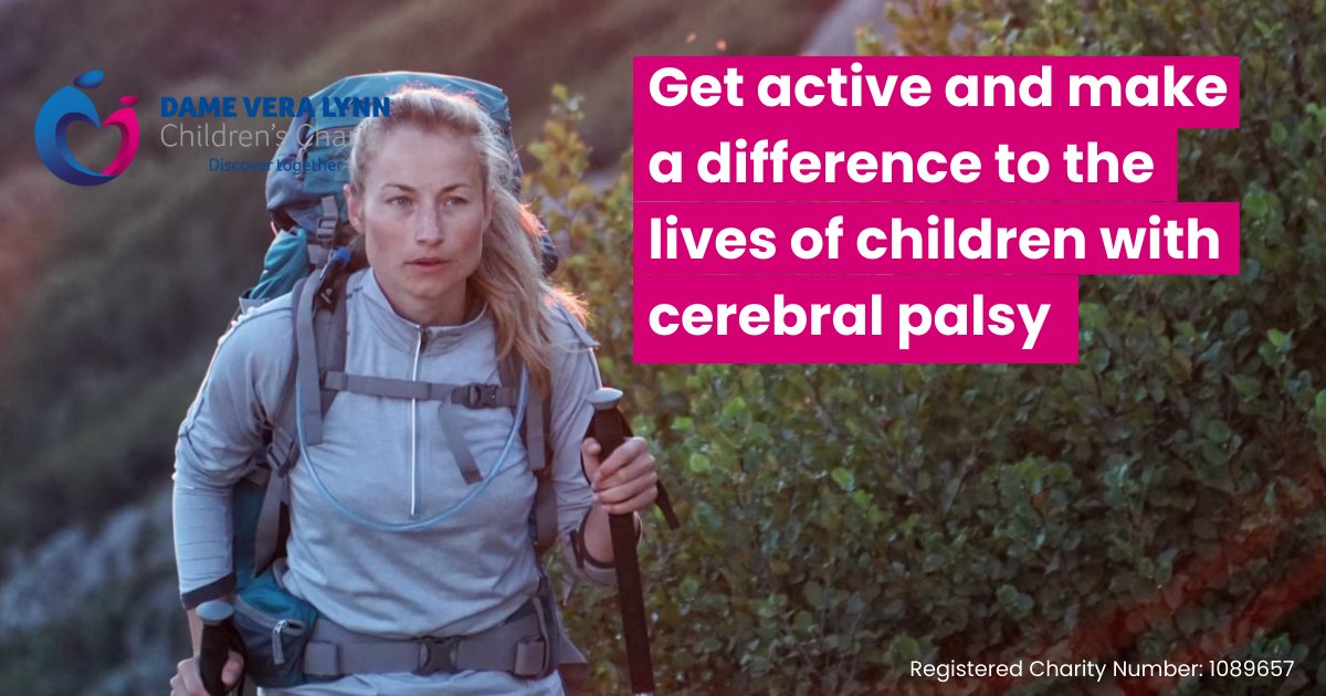 Get active and make a difference! Do you want to be more active, but lack the impetus to do so? Join us on our 30k walk, with the added motivation that you are directly helping children with cerebral palsy and other motor learning impairments! Visit dvlcc.org.uk