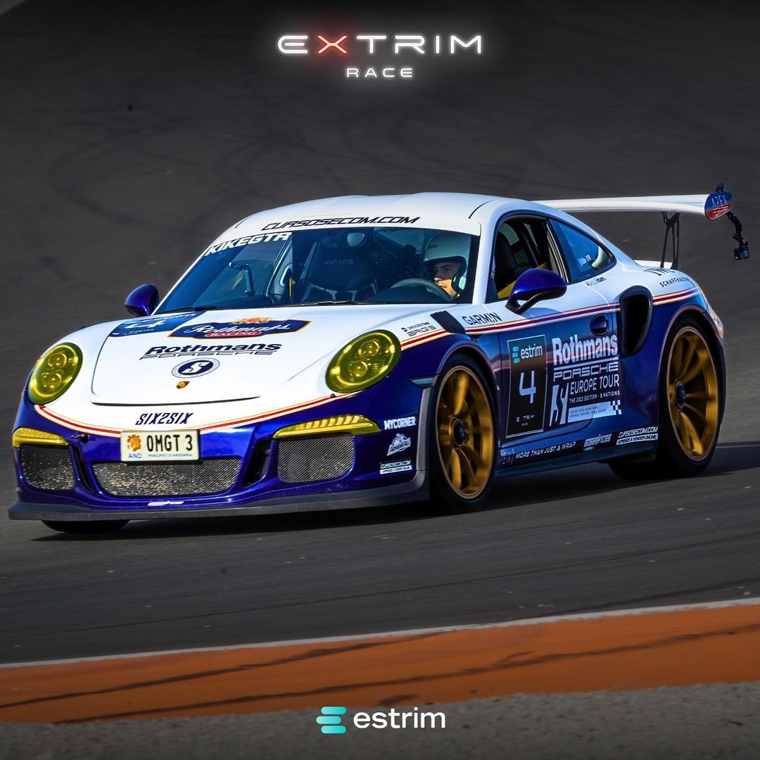 Kike GTR vino a Extrim Race con su Porsche GT3 RS 🔥 🏅𝗣𝗨𝗘𝗦𝗧𝗢 𝗘𝗡 𝗟𝗔 𝗖𝗟𝗔𝗦𝗜𝗙𝗜𝗖𝗔𝗖𝗜𝗢́𝗡 𝗚𝗘𝗡𝗘𝗥𝗔𝗟: NÚMERO 4 🏅⁣ ⁣ Puedes consultar la clasificación y los tiempos en extrimrace.com ❌