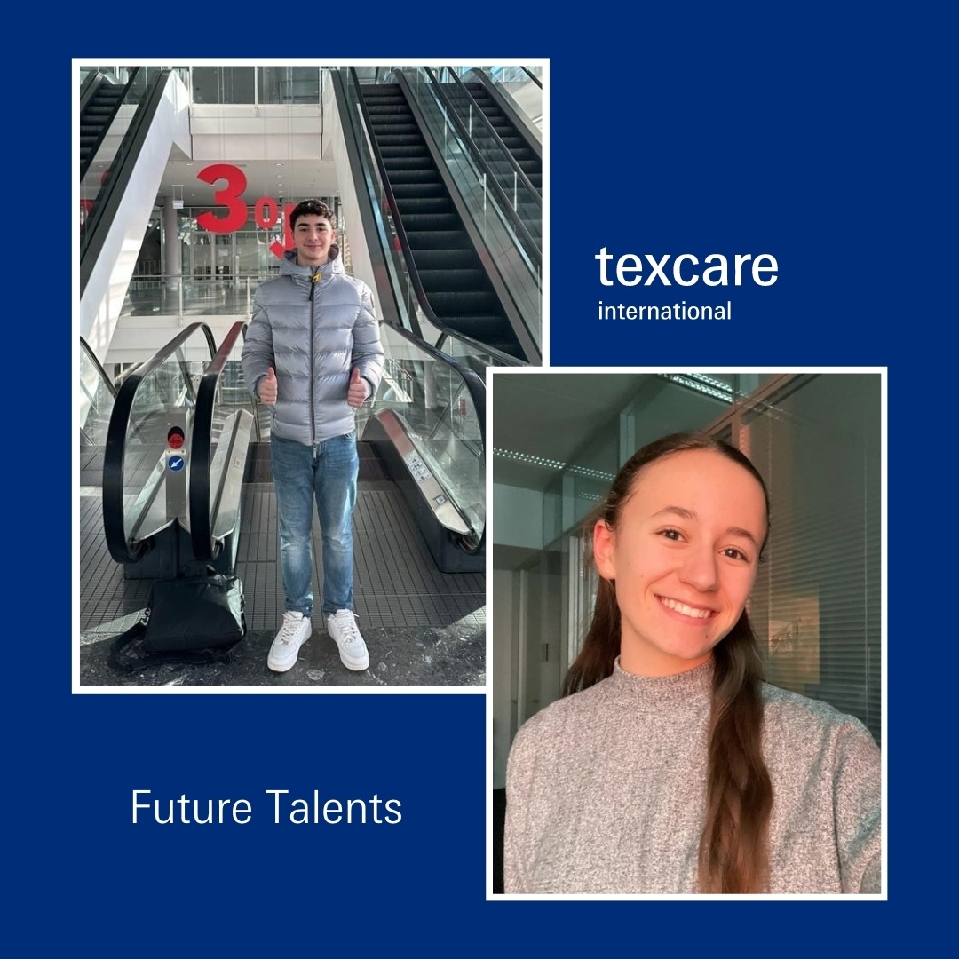 A big thank you to David and Nele for their support over two weeks! 🌟 We hope our enthusiasm has sparked your interest and inspired you for a future in the trade fair business! 🚀

#TXC24 #Texcare24 #futuretalents