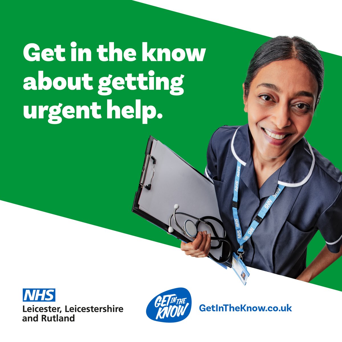 Need urgent healthcare? There are eight urgent care services in Leicester, Leicestershire and Rutland which you can use without an appointment, but you're advised to use NHS 111 first, to be directed to the right place for you.  #GetInTheKnow at bit.ly/LLRUrgentCare
