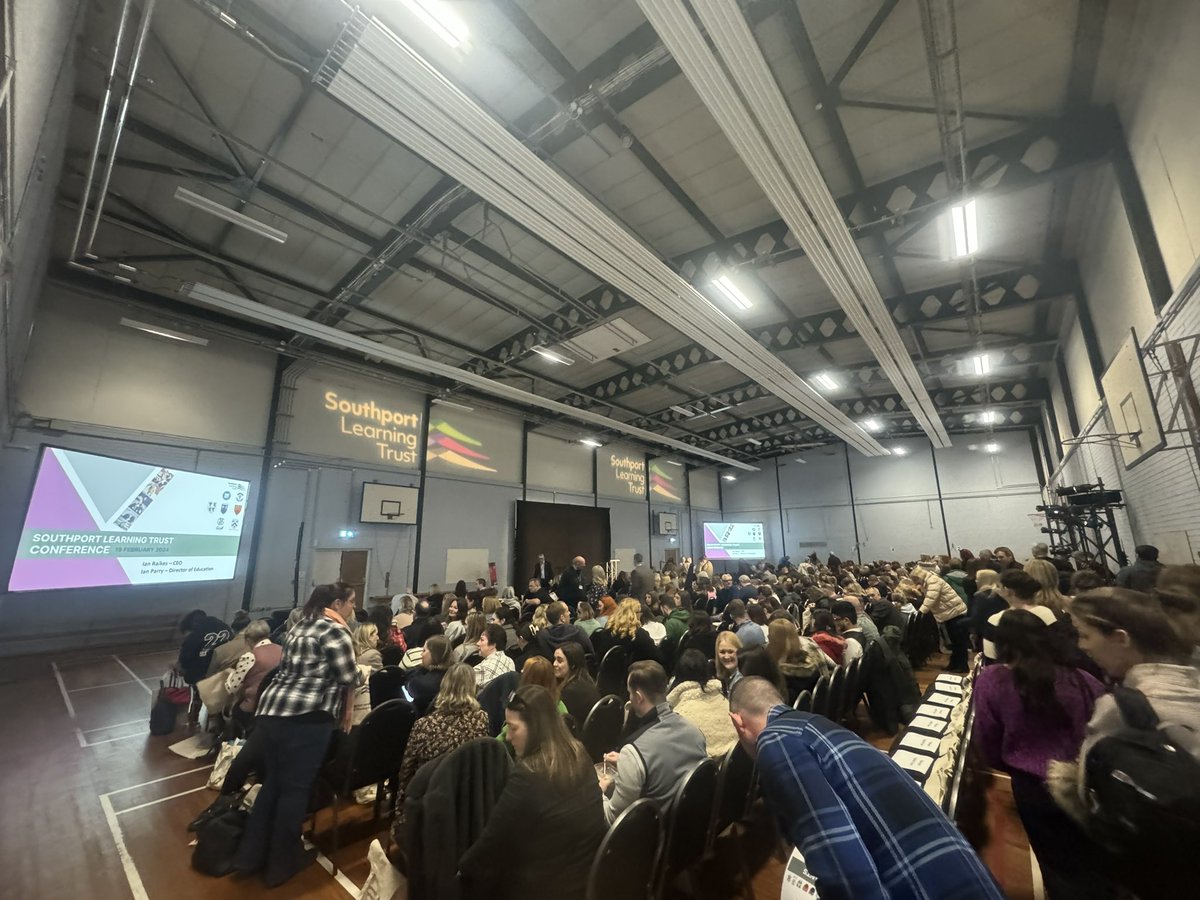 SouthportLTrust's tweet photo. Fantastic to welcome our family of schools this morning. We have a brilliant itinerary planned for the day! #EnsuringEquity https://t.co/W66kjMLsr4
