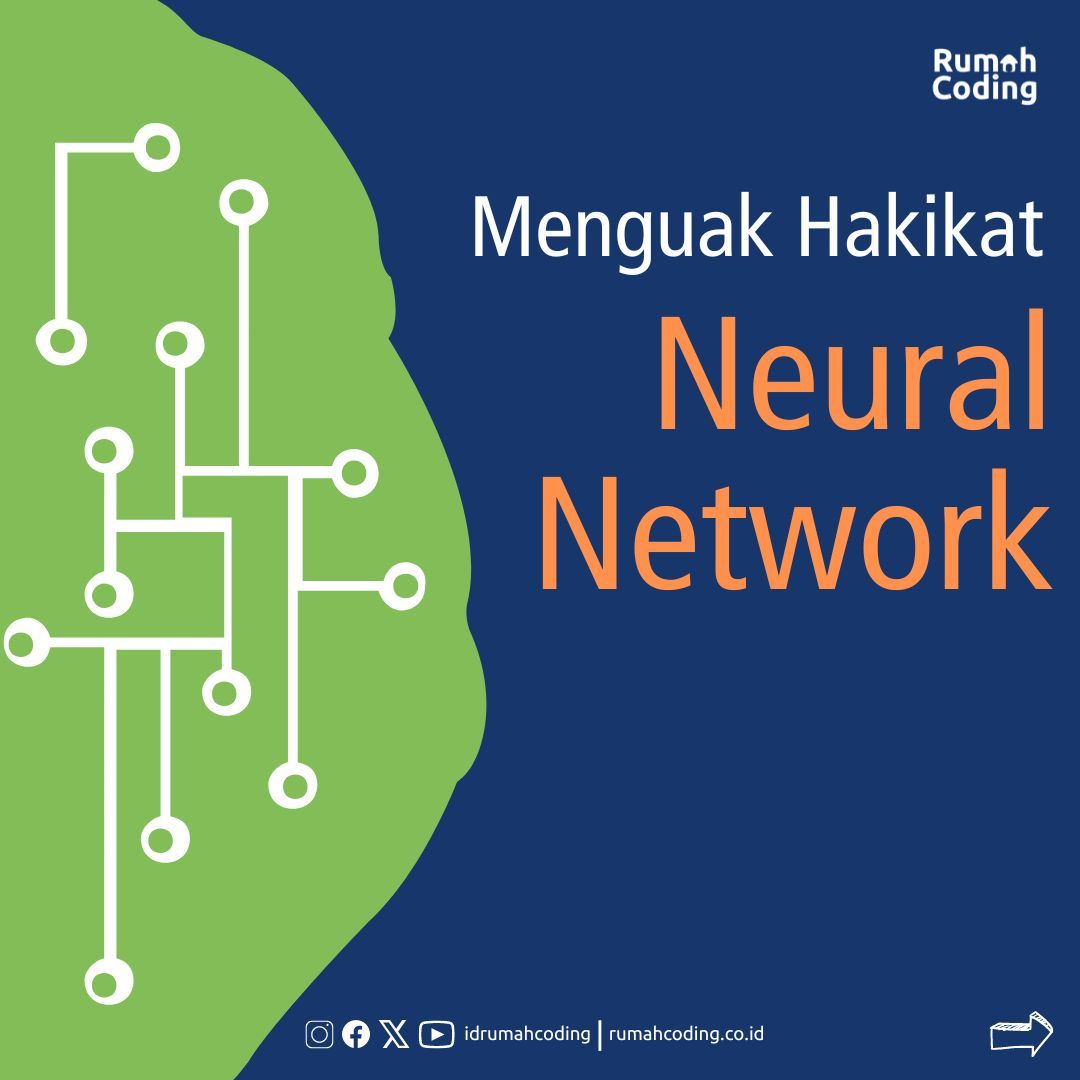 idrumahcoding's tweet image. Sering denger istilah Neural Network, tp gak tau artinya. Apa sih artinya? Baik, kali ini kita coba kuat makna sebenernya dari Neural Network.

#NeuralNetwork #MachineLearning #AI #ArtificialIntelligence #DeepLearning #NeuralNetworkMagic #DeepLearningExploration #AIInnovation