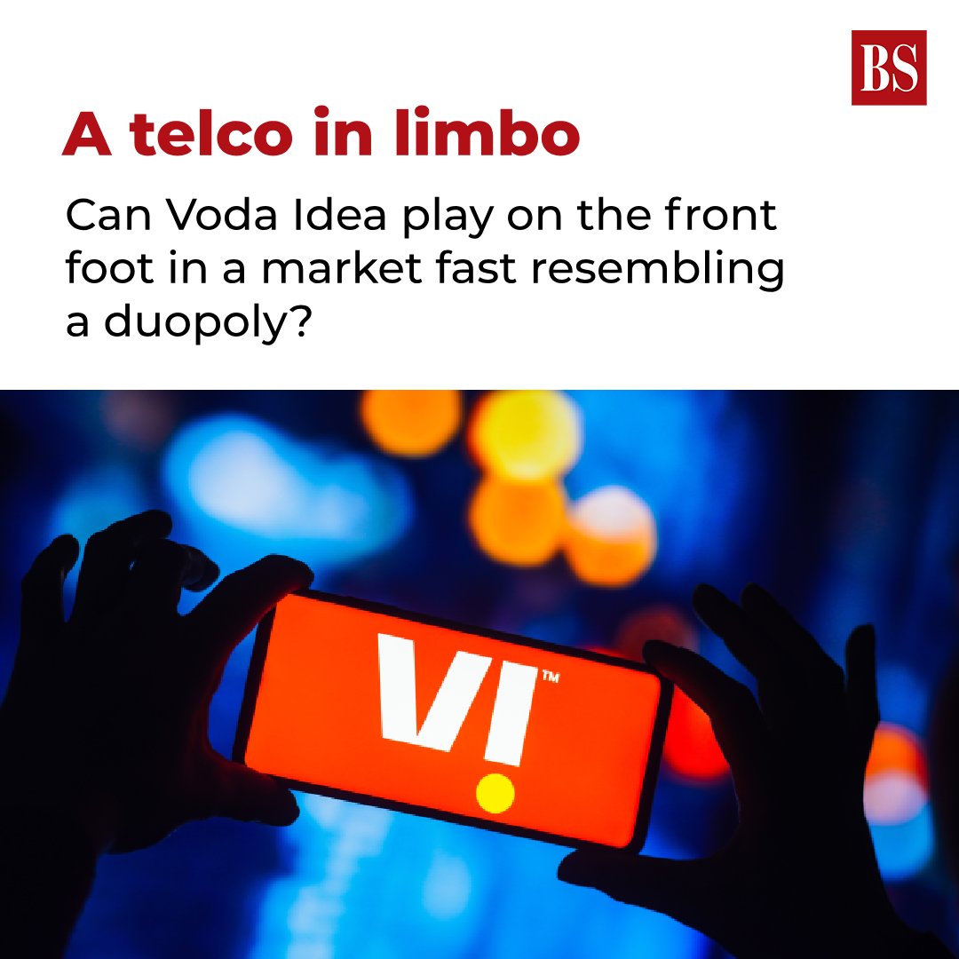 bsindia's tweet image. When Vodafone and Idea merged in 2018, 'Vi' was expected to put up a stiff fight against Airtel and Jio.  Things have turned out differently.

Can #VodaIdea play on the front foot in a market fast resembling a duopoly?

@Subhayan_ism &amp;amp; @nivmook explain🔗 mybs.in/2dTZ09d