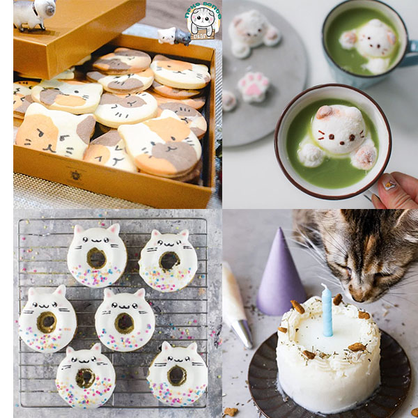 Happy Cat Day! Celebrate with these cute cat-themed treats including donuts, cookies, hand pies, macarons and matcha bread. supercutekawaii.com/2024/02/cute-r…