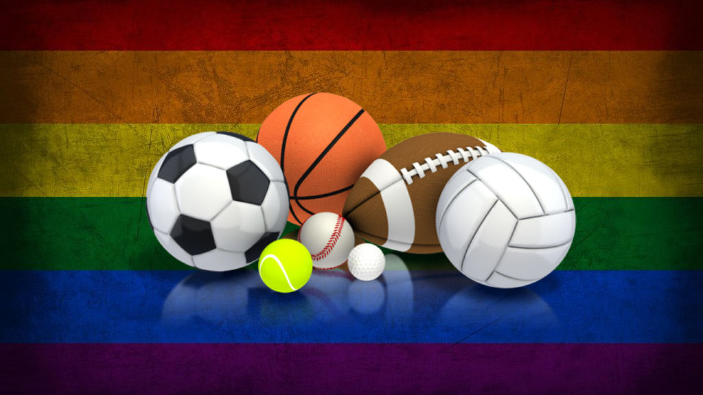 IgualdadLGBT's tweet photo. Hoy es 19 de febrero y celebramos el día internacional contra la homofobia, bifobia y transfobia en el deporte. Por un deporte sin discriminación ⚽🏀🎾🌈 https://t.co/69OxxigNL5