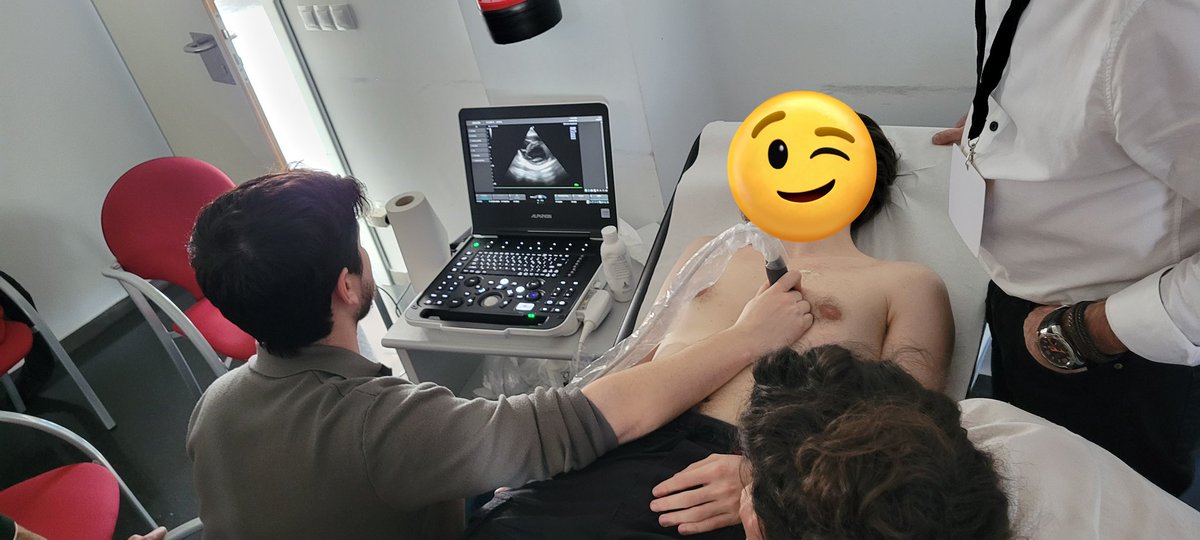 almartinez94's tweet photo. Continuamos aprendiendo en ecografía clínica de la mano de @ignaciomsb y @EcosemfyC . ¡Grandísima experiencia! 💪🏻💪🏻 https://t.co/hAtv6Wmkau