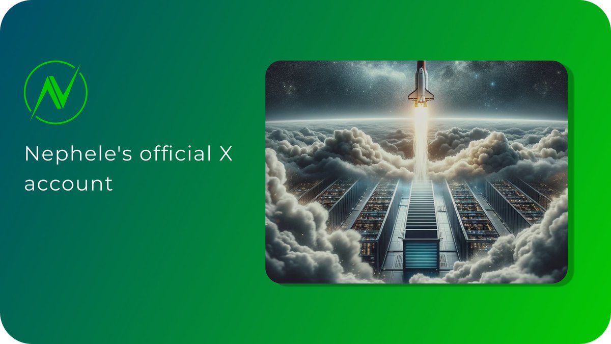 FlashbackSocial's tweet photo. We're delighted to announce the official launch of the Nephele X account.

You can find all our latest news here. 

Join the cloud storage DePIN of tomorrow. 

#DePIN #Crypto #blockchain #web3 #future #cloud #datastorage #Security #Compliance #PrivacyMatters https://t.co/iJWGTPbiwn