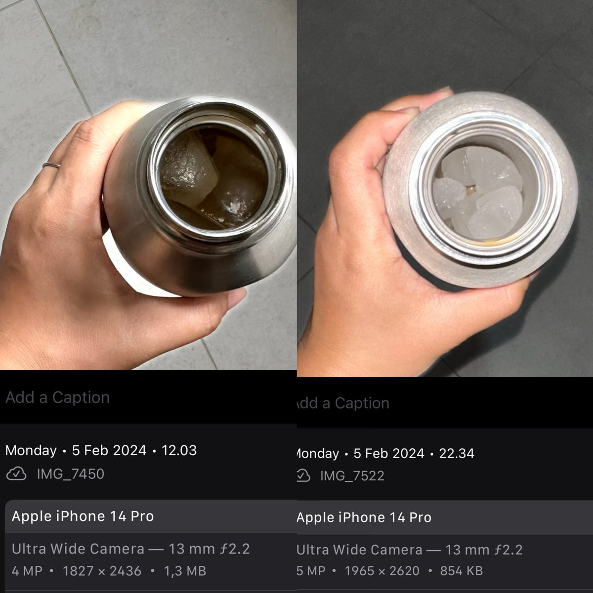 pake botol eiger ini sering bgt dikira corkcirle metalic steel karena tulisan brandnya ngga begitu keliatan wkwkwk

kalau kalian cari botol tahan panas-dingin under 200k dan udah BPA free ini recommend, aku udah pake 1 bulan lebih. tahan banting dan ga gampang lecet