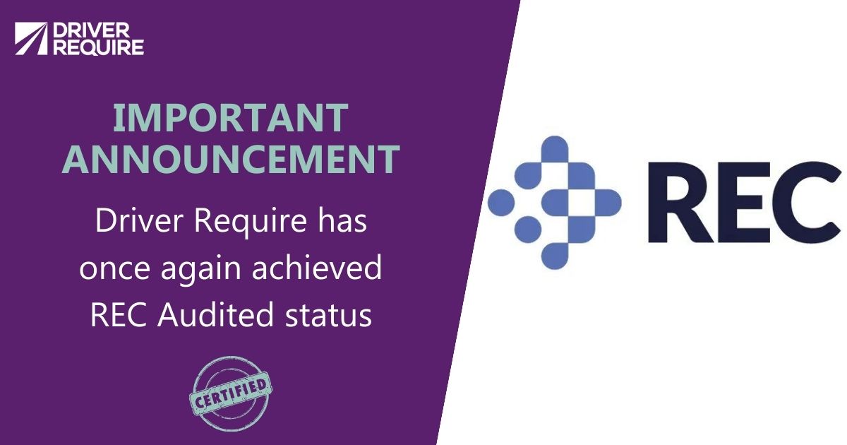 DriverRequire's tweet image. We are proud to announce that Driver Require has once again achieved REC Audited status. Our commitment to compliance, professionalism, and ethical recruitment practices remains unwavering.

#RECaudited #Compliance #DriverFirst