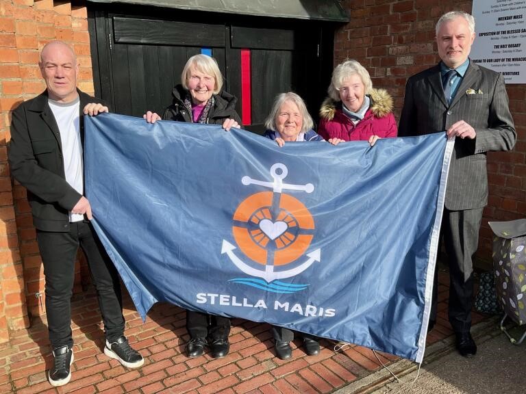 Huge thanks to Fr McGachey &amp; the wonderful parishioners of <a href="/StBrideEK/">St Bride's Church EK</a> <a href="/rcmotherwell/">Motherwell Diocese</a> for their warm welcome &amp; amazing support for our #SeaSunday appeal over the weekend😍Massive thanks to our parish contact <a href="/DerekCVR/">Derek Wright</a> for delivering the appeal 👍