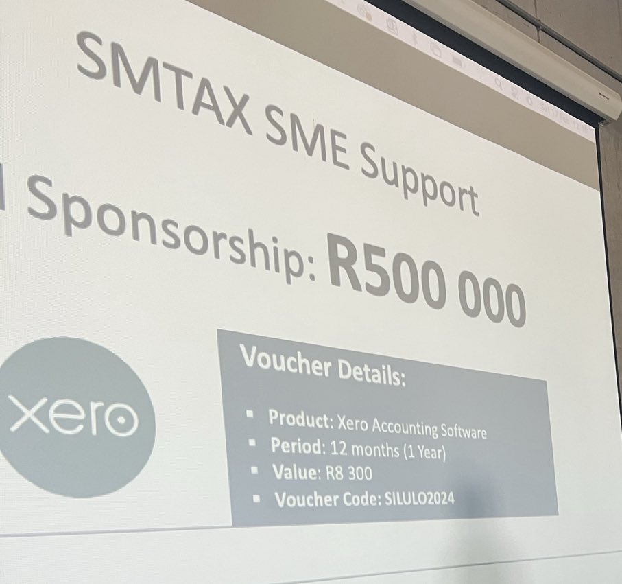 LuvuyoRani's tweet image. What a delightful surprise on Saturday from Buchule Sibaca of SMTAX! They have generously sponsored 60 Silulo entrepreneurs to receive Xero accounting software for a period of 12 months. Each entrepreneur will receive software valued at R8,300. 
 
#silulofoundation #collaboration