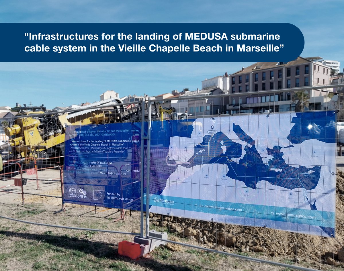 Medusa Submarine Cable System tweet media