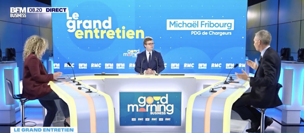 Michaël Fribourg (@fribourgmichael) on Twitter photo J'étais l'invité de #GoodMorningBusiness ce matin pour parler de l'#OPA et des résultats 2023 du <a href="/groupechargeurs/">Groupe #Chargeurs</a>.
🔹 Retrouvez la vidéo en replay : youtu.be/c_udJGcJHxE?si…
<a href="/chrisjaku/">Jakubyszyn Christoph</a> <a href="/laureclosier/">Laure Closier</a>
<a href="/bfmbusiness/">BFM Business</a>
<a href="/groupechargeurs/">Groupe #Chargeurs</a>
#Chargeurs J'étais l'invité de #GoodMorningBusiness ce matin pour parler de l'#OPA et des résultats 2023 du <a href="/groupechargeurs/">Groupe #Chargeurs</a>.
🔹 Retrouvez la vidéo en replay : youtu.be/c_udJGcJHxE?si…
<a href="/chrisjaku/">Jakubyszyn Christoph</a> <a href="/laureclosier/">Laure Closier</a>
<a href="/bfmbusiness/">BFM Business</a>
<a href="/groupechargeurs/">Groupe #Chargeurs</a>
#Chargeurs
