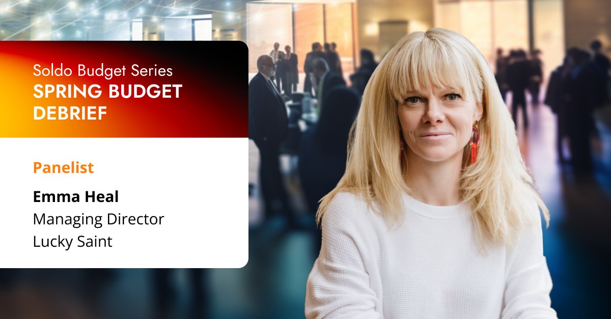 🌟 Panel Spotlight 🌟Emma Heal, MD at Lucky Saint, will join our expert panel analysing key insights from the Chancellor’s #SpringBudget. Find out innovative strategies to support your business. 📅13 March, 9am-11.30am, London Stock Exchange. Register now: ow.ly/KP1u50QCXSO
