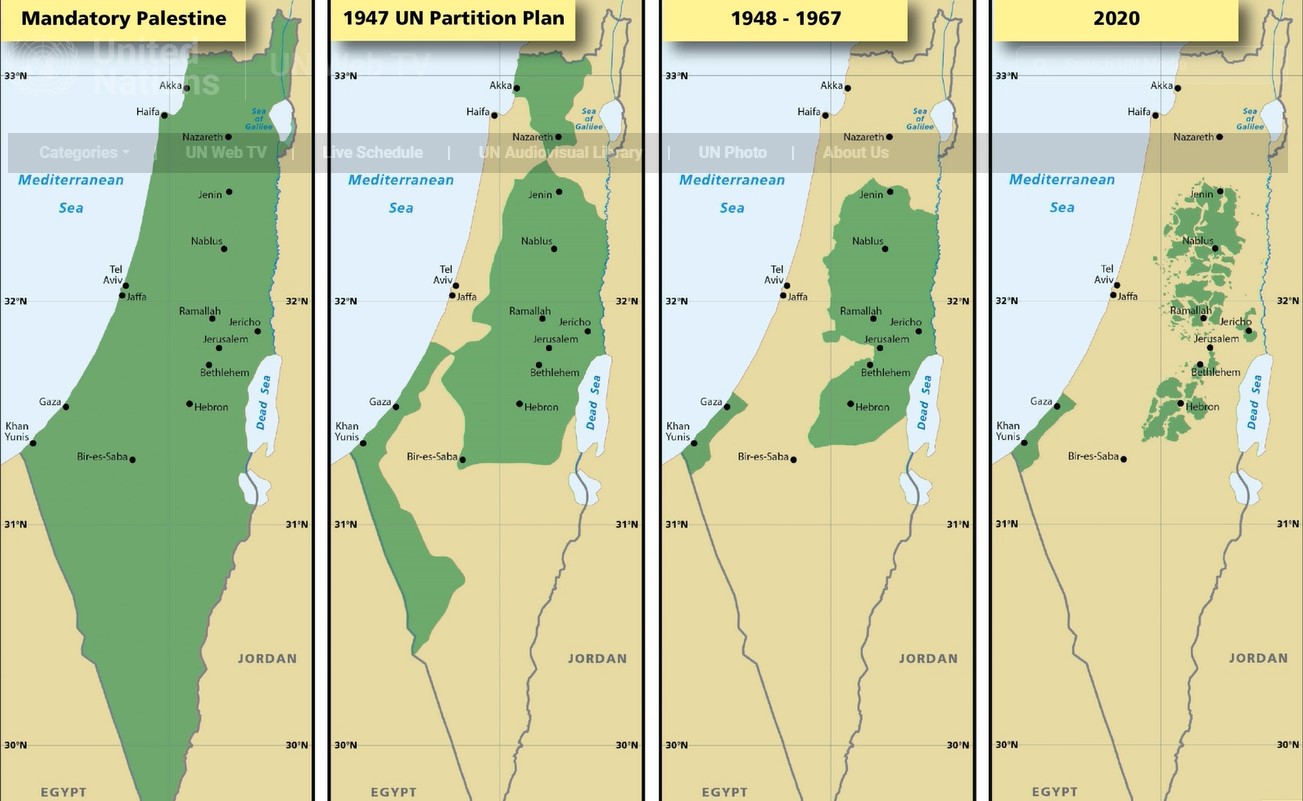 Stefan Talmon on X: "Expressive maps displayed today in the public hearings  before the @CIJ_ICJ in the advisory proceedings on the Legal Consequences  arising from the Policies and Practices of Israel in