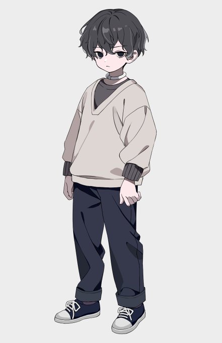 メディア欄の平均年齢を下げるために出し忘れていたショタの立ち絵を貼っておくか… 