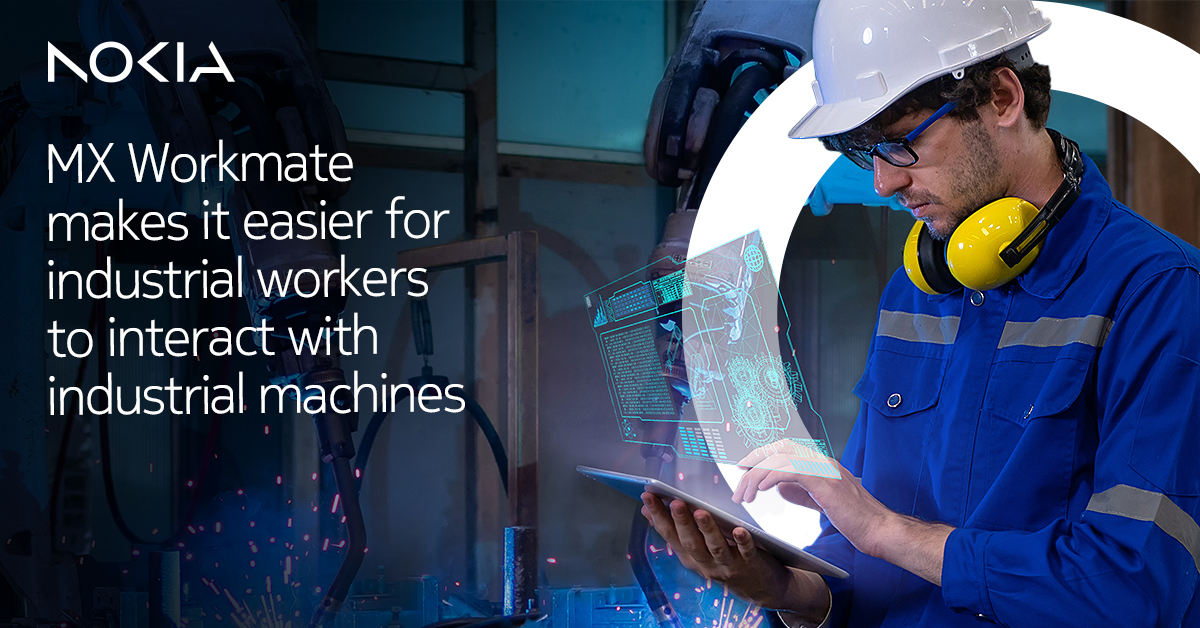 #ICYMI, we just unveiled #MXWorkmate, a tool leveraging #GenAI to revolutionize the way connected workers operate in #manufacturing and other industries for achieving greater efficiency and improving #workersafety. 

Read more in <a href="/Reuters/">Reuters</a>: nokia.ly/49g8af2

#MWC2024