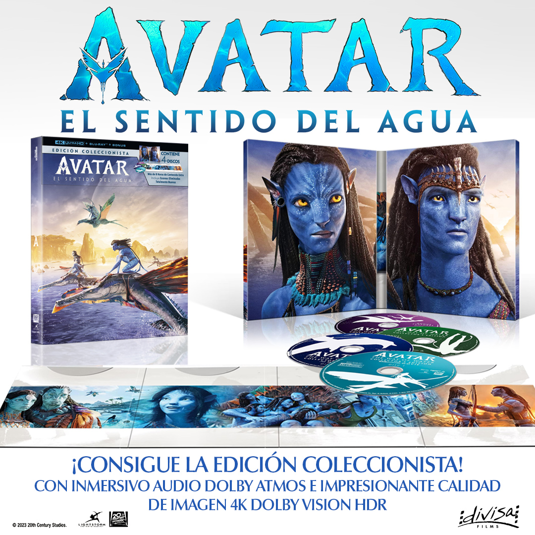 🌿 𝐒𝐨𝐫𝐭𝐞𝐚𝐳𝐨: consigue una edición coleccionista de Avatar: el sentido del Agua (sorteamos 2)

1⃣ Sigue a <a href="/cinemix_es/">Cinemix</a> y @divisahomevideo
2⃣ Haz ❤️ y 🔁 a este tuit
3⃣ Invita 2 personas a participar
4⃣ Comenta tu personaje favorito de Avatar

Info: cinemix.es/avatar-el-sent…