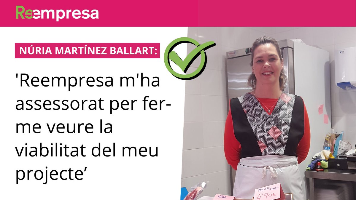 treballempresa's tweet photo. La Núria va confiar a @Reempresa la seva voluntat d’emprendre. Així es va fer amb una parada que es trobava buida al @mcentralsbd i va posar en marxa Peixos Núria🎣

👉I tu, també tens esperit emprenedor❓

+INFO a https://t.co/EeypozD7qX

#SBDEmpresa
#Reempresa
#Empenedoria https://t.co/ppFSWYlMGG