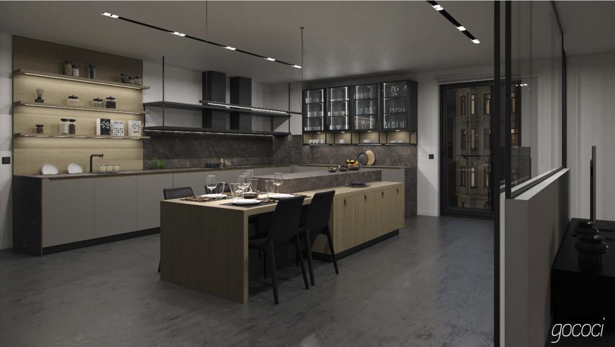 Próxima Exposición @gococi, en construcción 🚧 en nuestra exposición #ferroplas en Avd Castilla y León 20, ¿Te gusta? #ferroplas #cocinasferroplas #cocinasgococi