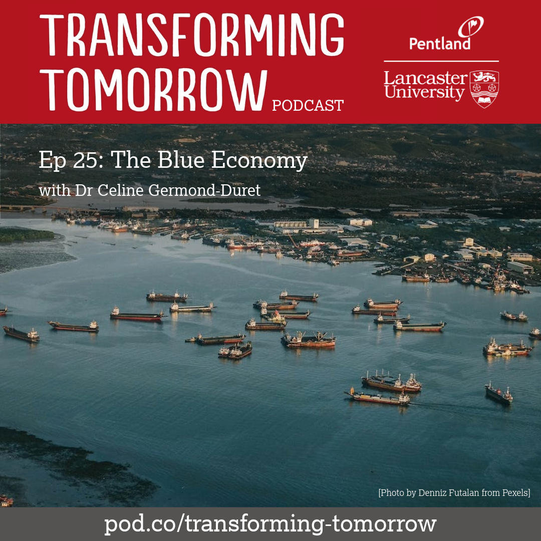What is the 'Blue Economy', and how does it vary around the world? <a href="/CGermondDuret/">Celine Germond-Duret</a> steps into the studio to speak with Jan and <a href="/ThePaulTurner/">Paul Turner</a> to discuss how people and business connect to the ocean and why the blue economy is hard to define. 

pod.co/transforming-t…