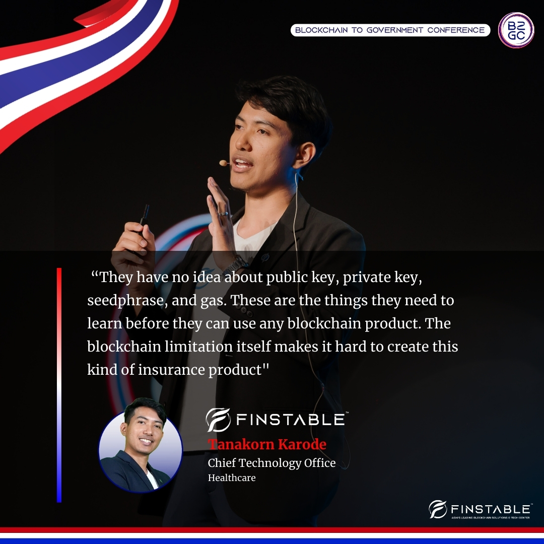 The Blockchain to Government Conference, a landmark event in Thailand's blockchain evolution concluded on a high note in Phuket. 🇹🇭

Explore insights from our CTO, <a href="/huzen_karode/">Sainy</a> on "Securitized Insurance Over Blockchain" - an essential reading for all!🤩

🔗 Read more about
