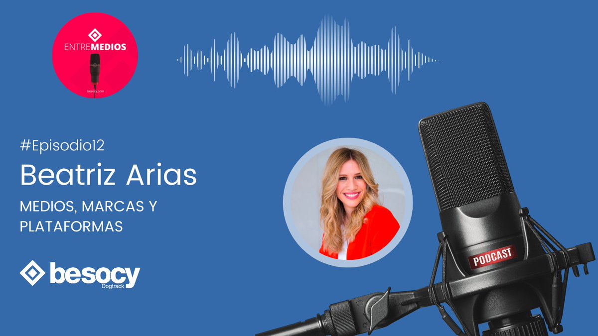 🎙️Hoy publicamos un nuevo #podcast en ENTRE MEDIOS.

Hablamos con <a href="/BeitaArma/">Beatriz Arias</a>, Directora de Desarrollo de Negocio #SocialMedia en <a href="/atresmediacom/">Atresmedia Comunicación</a> 

Una muy interesante conversación sobre medios, marcas y plataformas.

Podéis escucharlo en <a href="/Spotify/">Spotify</a> 👇

socy.es/7zzag