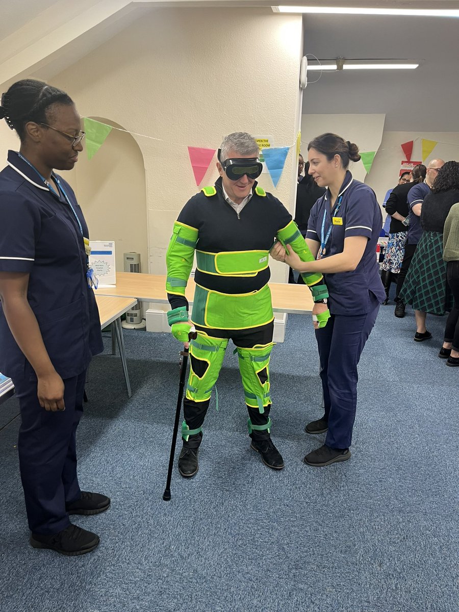 Andrew Barlow (@andyatfrogmore) on Twitter photo Supporting our amazing frailty service as they showcase their essential service <a href="/WestHertsNHS/">West Herts Teaching Hospitals NHS Trust</a>. Walking ‘in their shoes’ comes to life when you wear a frailty suit <a href="/Mikevanderwatt/">Michael van der Watt</a> <a href="/kellyMcgovern21/">kelly McGovern</a> <a href="/Pope2Emma/">Emma Pope</a> <a href="/WHHTCOENurses/">Care of the Elderly Specialist Practitioners WHTHT</a> Supporting our amazing frailty service as they showcase their essential service <a href="/WestHertsNHS/">West Herts Teaching Hospitals NHS Trust</a>. Walking ‘in their shoes’ comes to life when you wear a frailty suit <a href="/Mikevanderwatt/">Michael van der Watt</a> <a href="/kellyMcgovern21/">kelly McGovern</a> <a href="/Pope2Emma/">Emma Pope</a> <a href="/WHHTCOENurses/">Care of the Elderly Specialist Practitioners WHTHT</a>