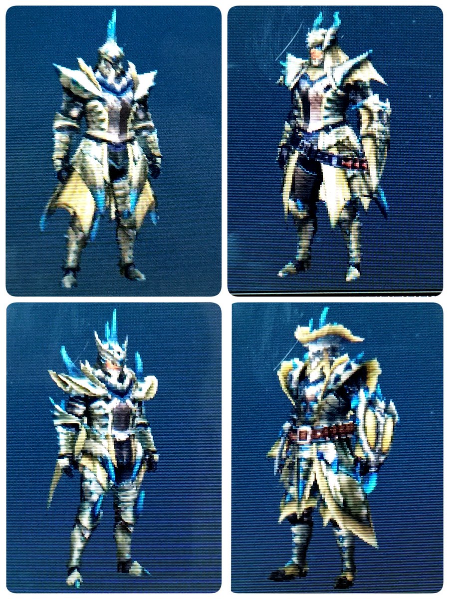 ラギアクルス亜種の素材を用いた防具は通常種と比べ、より攻撃的な