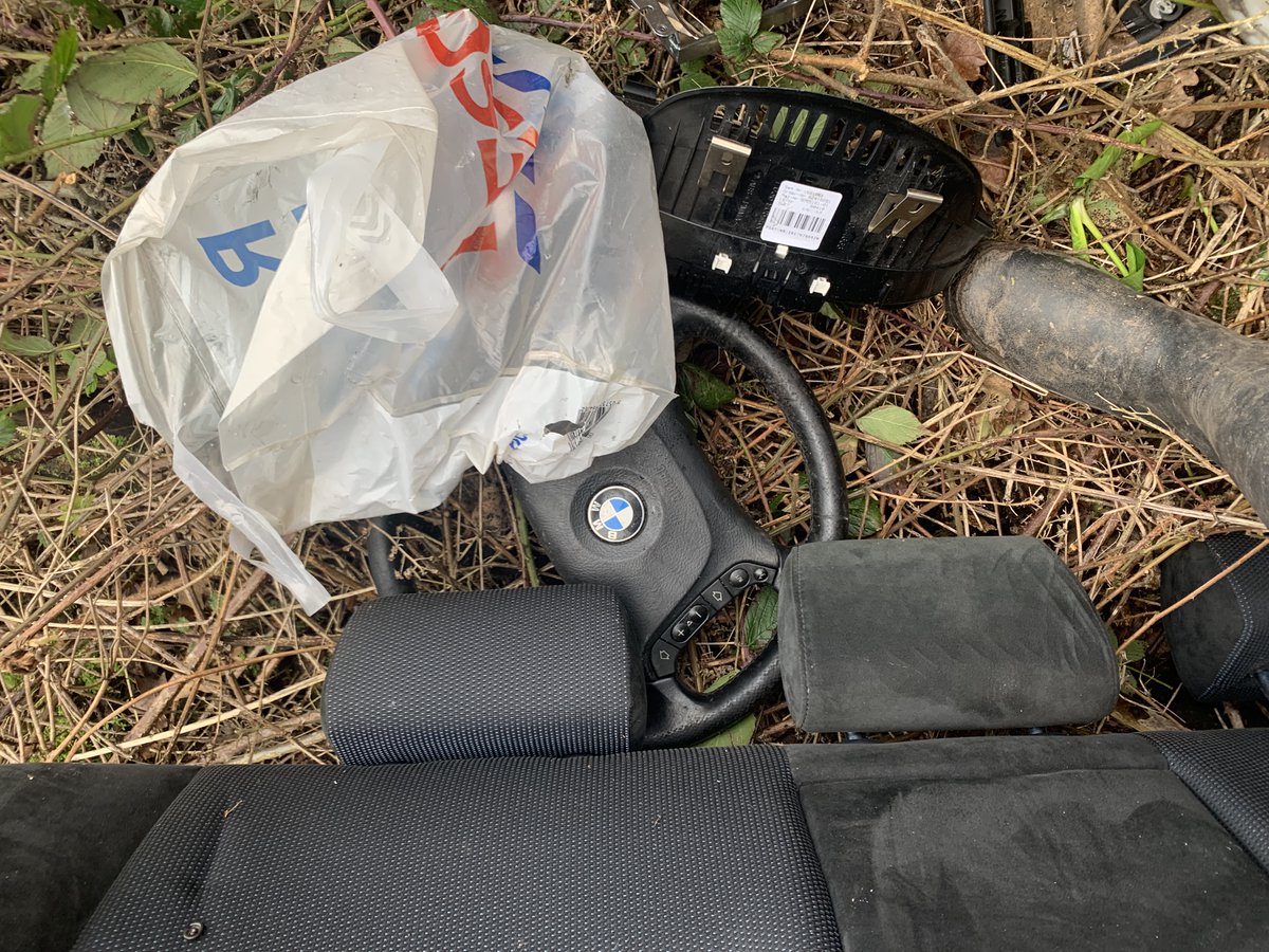 StudioAble's tweet photo. @ShropCouncil @TelfordWrekin I have tried to report fly tipping in Shifnal but due to the location, neither of you cover the location?

Vehicle parts have been dumped here: ///removers.firebird.contained

Which is a gated lane leading to the seven Trent water works off field lane https://t.co/Dly0UDqOrS
