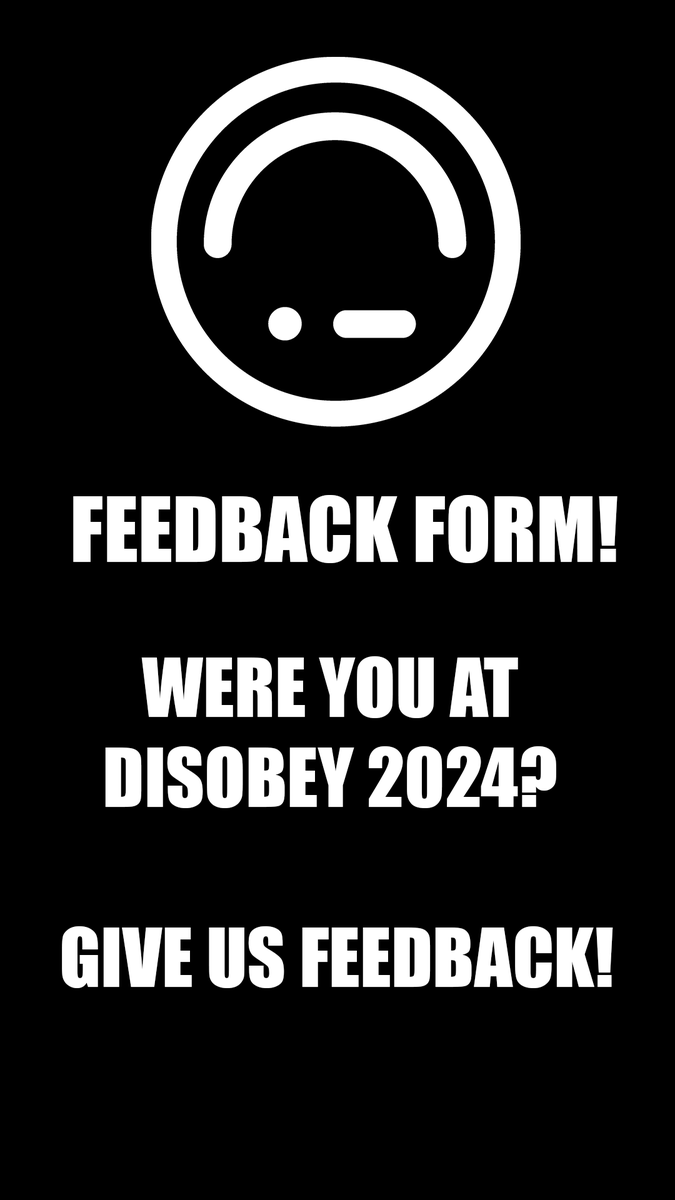 Were you at Disobey 2024? Please give us feedback! How did we succeed? How did we fail? Your feedback is worth gold for us! forms.gle/FWGkjKEXT3pwgY…