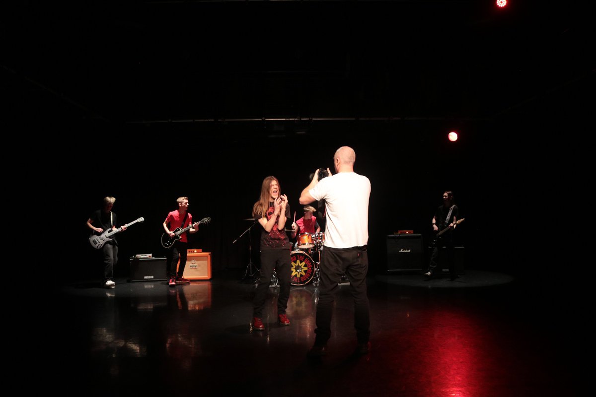 KennetSchool's tweet image. It was great to host @BeyondTheSons in our Drama Studio while they filmed a music video for their new song 'Things You Can't See'. Now available on Spotify (loved having a sneak peek too!).

We have fantastic facilities to hire, check them out: tinyurl.com/4s56ay6u