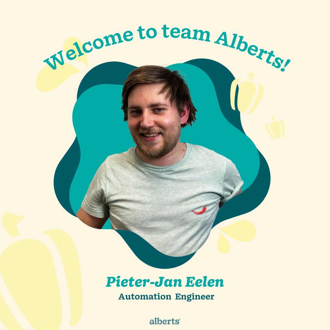 🎉 Welcome Pieter-Jan to the Alberts team! 🎉 We are thrilled to welcome Pieter-Jan as our newest team member at Alberts! He will primarily focus on optimizing the flow of our machines, ensuring they deliver fast and high-quality products. 🔧 #AutomationEngineer #Innovation 🚀